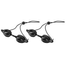 2pcs Protective IPL Goggles Laser Hair Removal Freckle Tattoo Eye Shield Black