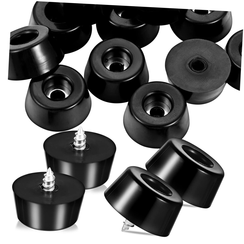 Rubber Feet With Screws Non Slip Design For Cutting Boards Furniture And Appliances Antislip Stability 9351714493581