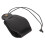 PU Leather Dice Bag 1.6oz 45g Drawstring Black 13