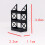 2X 1/64 Scale Diecast Garage Wheel Rack Shelves, Rustproof Durable Display for Mini Diorama Workshop 2