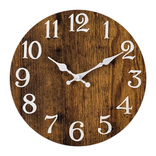 None-Ticking Silents Battery Operated Clock Moderns Simple-7