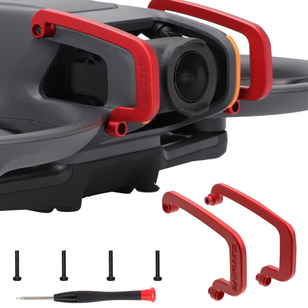 Gimbal Guard Camera Protector Anticollision Aluminum Alloy Bumper Bar Fpv Accessory For Dji Avata 2 Red 9771547870159