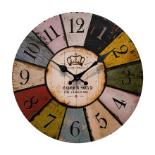 Horloge murale décorative, horloge murale à piles,-11