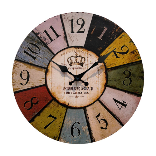 Wall Clock Decorative Clock Silents,Battery Operated,-11