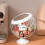 Sturdy Coffee Storage Basket Accessory for Home or Office-Pink 3