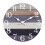 Silents None-Ticking Clocks Decorative Clock Battery Operated-6 1