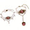 Elegant Retro Style Lace Necklace And Bangle Jewelry-A 1