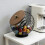Round Coffee Holder Iron Storage Rack For Kitchen And Office 7