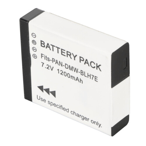 DMW BLH7E 7.2V 1200mAh Black Replacement Battery