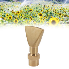 Copper G1in Fan-Shaped Fountain Nozzle, 50-100 kPa