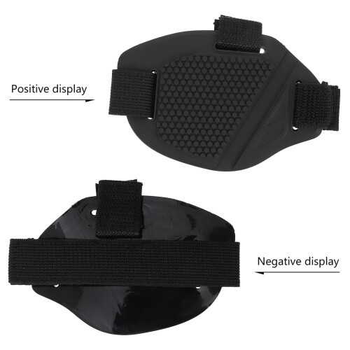 2pcs Motorcycle Gear Shift Protector AntiSlip Rubber Boot Cover Pad Shoe Scuff Protection Durable 1