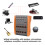 8-Channel Mixing Console 173x153x48mm, Metallic 7