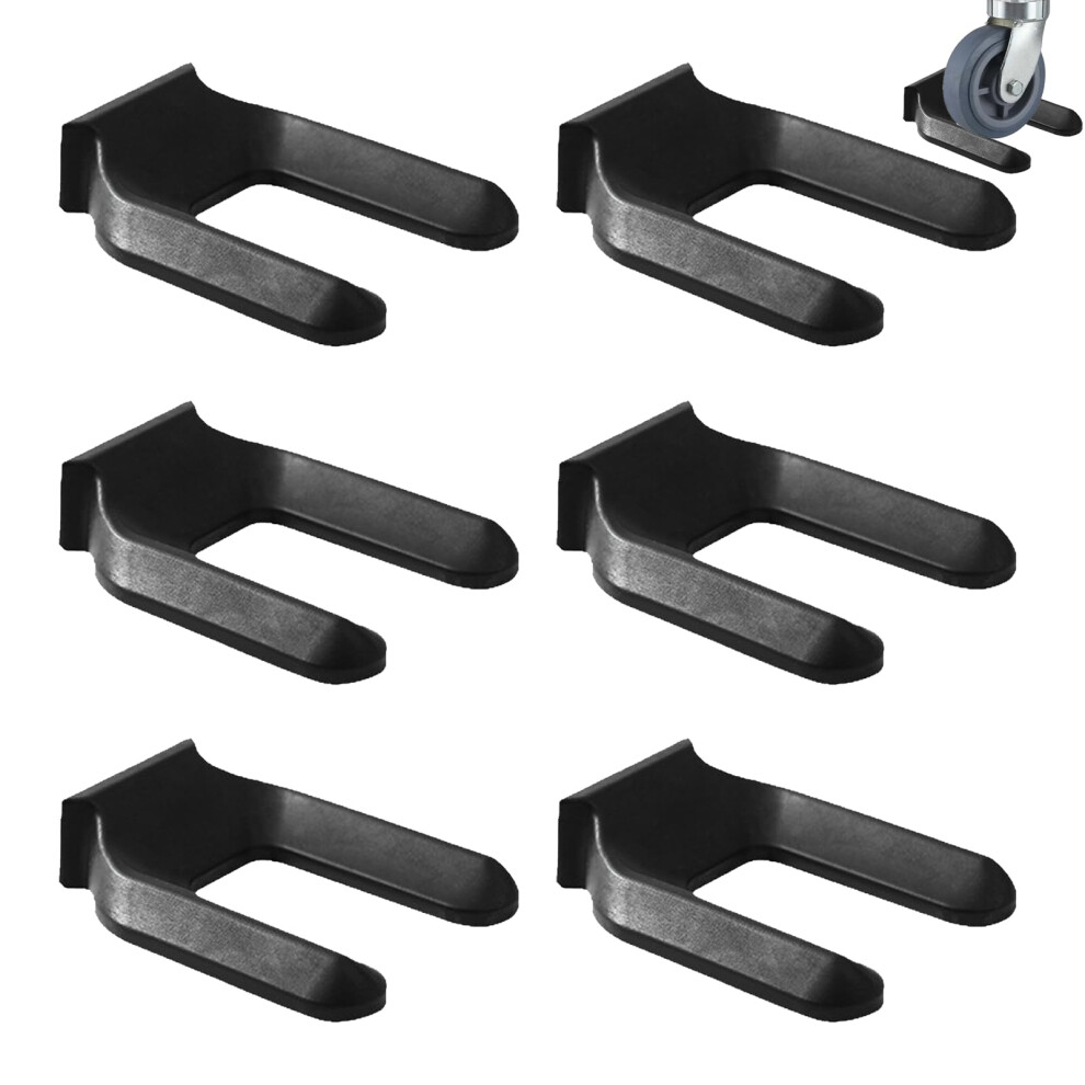Caster Cups For 50Mm Wheels 6 Pack, Nonslip Wheel Stoppers With Antirolling Stability And Scratch Protection 9771547870609