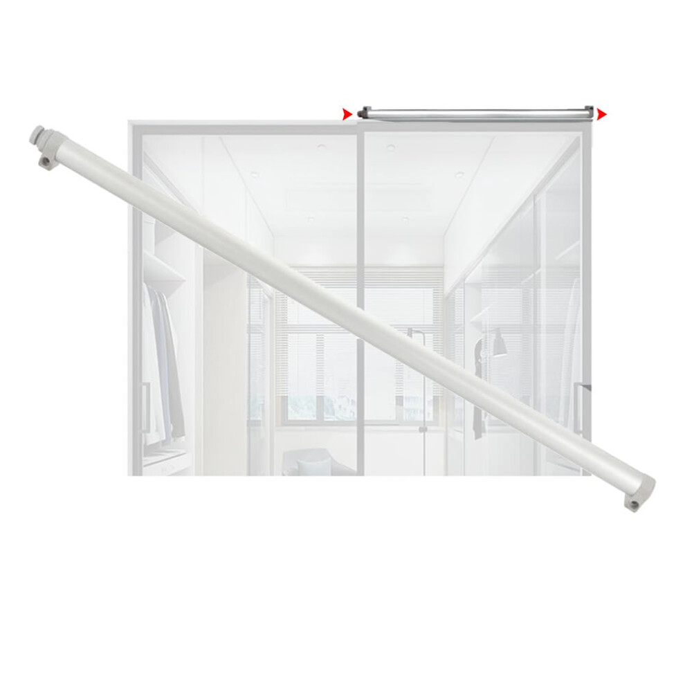Sliding Door Closer With Quiet Pneumatic Damping, Adjustable Aluminum Automatic Door Closer For Patio Doors 29.5Â51 Inch 9073542014478