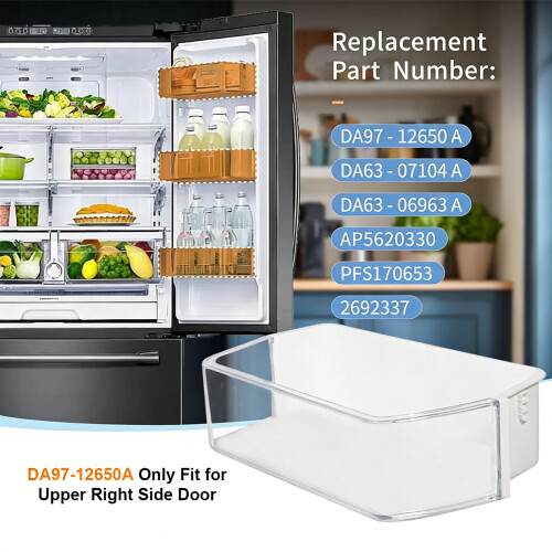Fridge Organizer For RF260 RF261 RF263 Models Food Grade Resin 1