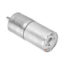 12V 25mm Low Speed DC Gear Motor 500RPM  Torque Metal Design for Electronic Locks and Toy Cars