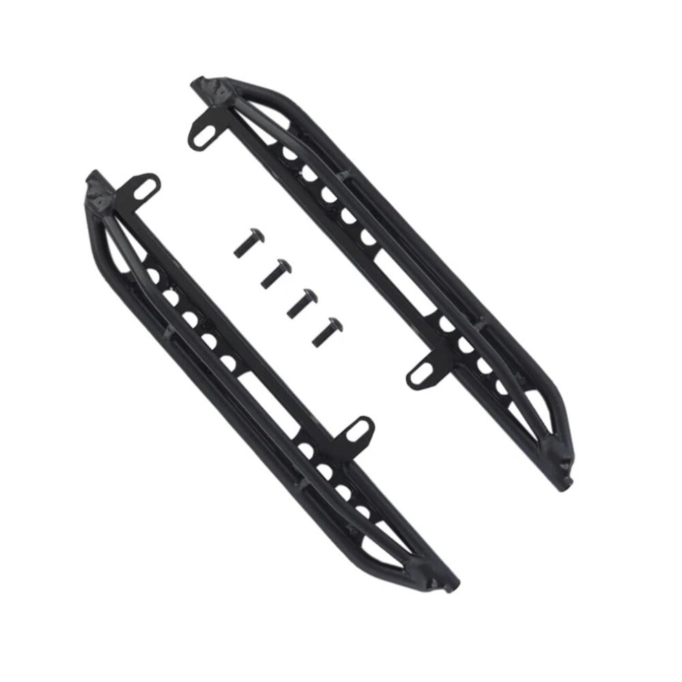 2 Pcs Rc Rock Sliders For Axial Scx10 Iii, Durable Metal Side Steps With Enhanced Chassis Protection 9073542014805