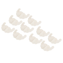 5 Pairs Lace Nipple Covers D Cup Khaki Disposable
