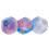 3PCS 12-Sided Dice Set Acrylic Blue Purple White 1