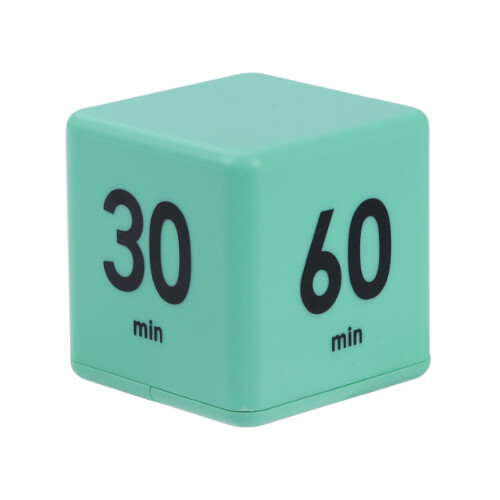 Cube Timer 2.6in, 15-20-30-60min, ABS, 7 Colors 2