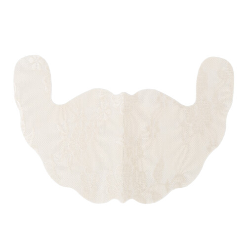 5 Pairs Lace Nipple Covers D Cup Khaki Disposable 1