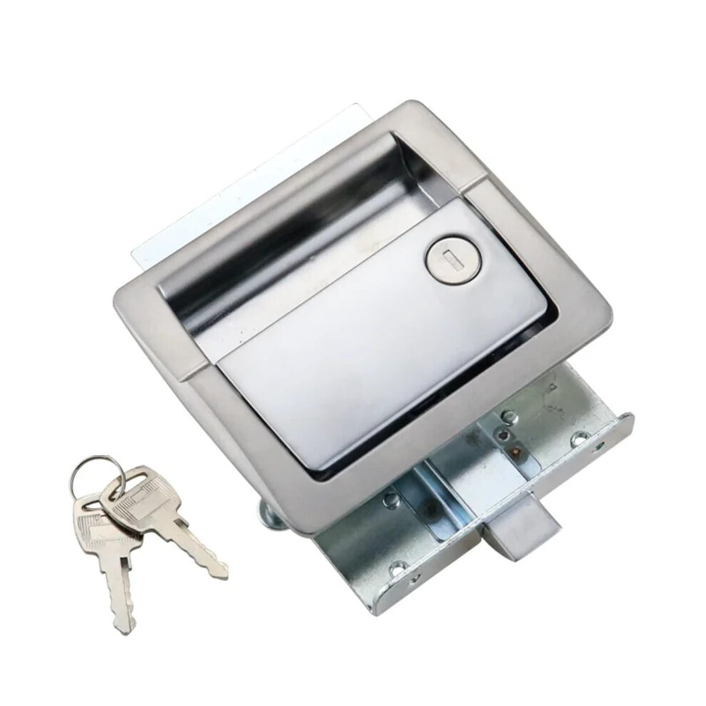 Zinc Alloy Door Latch Panel Lock For Cabinets Secure Door Closure Durable Antiwear Design 9351714494496