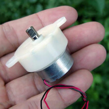 Mini Electric Gear Motor 24mm 6V 12V Torque DC Metal Geared Motor for DIY Robotics and Hobby Projects