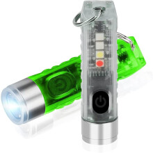 Mini Rechargeable Flashlight COB Work Light with Magnetic Base UV and 4Color Modes Waterproof S11