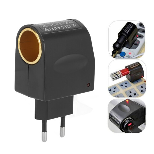 AC to DC Converter 4.0A ABS Cigarette Lighter 12V 2