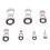 7 PCS Universal Tip Guide Kit, Ceramic Ring, SS 1