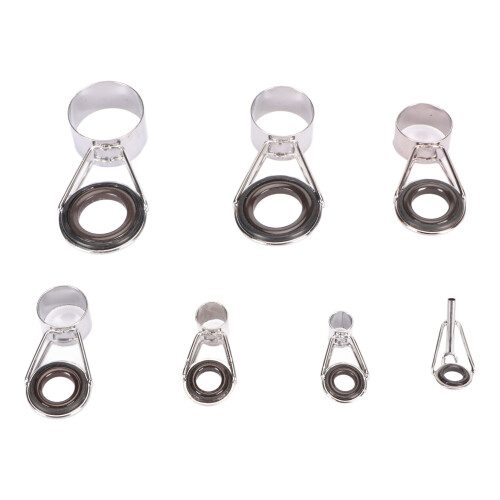 7 PCS Universal Tip Guide Kit, Ceramic Ring, SS