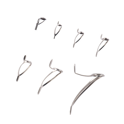 Steel Ceramic Guides Ring 30g 7 Sizes Double Legs