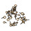 40PCS Rod Tip Repair Kit Ceramic/Steel Black/Gold 1