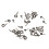 40PCS Rod Tip Repair Kit - 0.4oz, White/Black 2