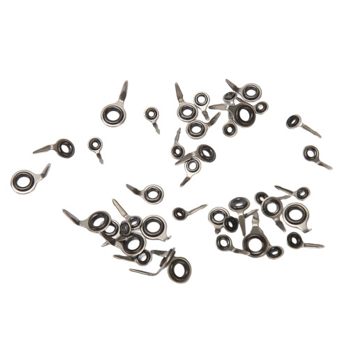 40PCS Rod Tip Repair Kit - 0.4oz, White/Black 1