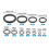 160PCS Ceramic Fishing Guide Ring Eyelet 2
