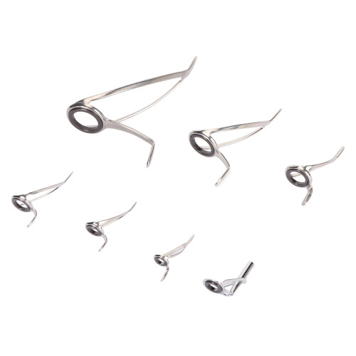 Steel Ceramic Guides Ring 30g 7 Sizes Double Legs 1