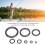 160PCS Ceramic Fishing Guide Ring Eyelet 4