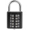 10Digit Combination Padlock Keyless Push Button Locker Cabinet Lock Black Zinc Alloy Durable 1