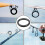 160PCS Ceramic Fishing Guide Ring Eyelet 6