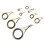 9PCS Rod Tip Guide Repair Kit SS Ceramic 11