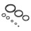 160PCS Ceramic Fishing Guide Ring Eyelet 14
