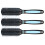 3pcs 9-Row Hair Brush Detangling ABS Styler Wavy 1