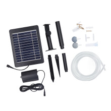 Solar Oxygen Pump 3-Level 6V 4W, 0.8L/min, 2200mAh