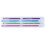 60pcs Dental Abrasive Strips, 4 Colors, Plastic 2