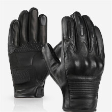 Durahide Water Resistant Leather Work Gloves, Cowhide Driver Gloves for Construction and Driving