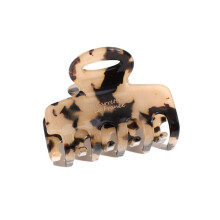 Leopard Print Hair Claw Clip for Women, Secure Grip Design, Korean Fashion Accessory for Party and Daily Use