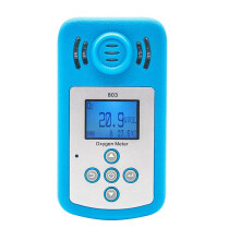 PT803 Oxygen Detector 025% Sensitivity RealTime Display Sound Light Vibration Alarm Handheld O2 Gas Analyzer