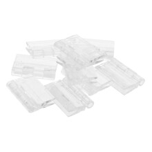Transparent Acrylic Cabinet Hinge for Small Wooden or Display Boxes, Durable and Smooth Movement