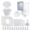 High Quality Plastic Swimming Pool Skimmer Designed For Standard 1